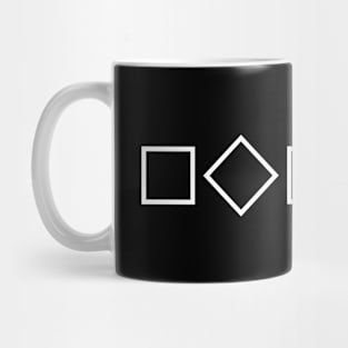 Square Rotating Pattern (Pattern Collection) Mug